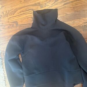 Calia scuba Turtleneck Sweatshirt black small
